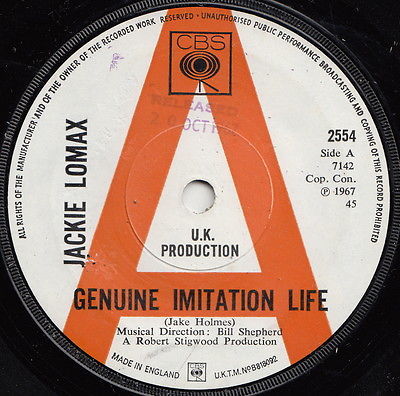 Jackie Lomax | Genuine Imitation Life (7" single)
