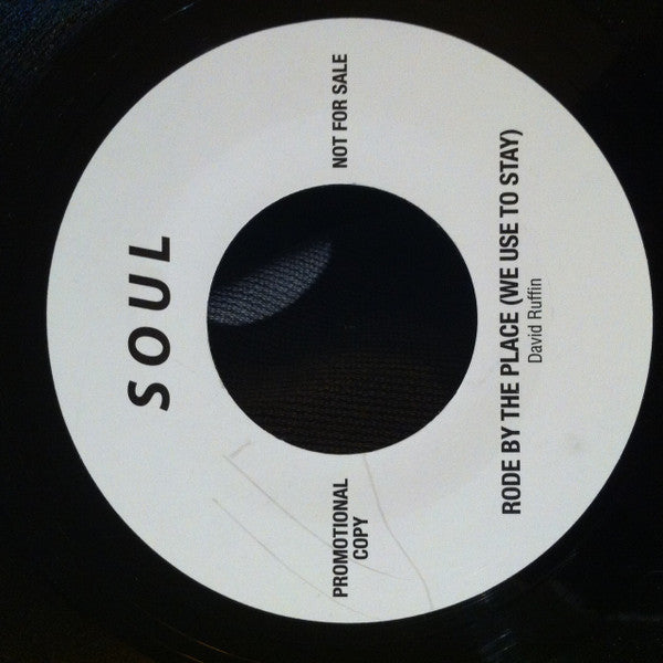 David Ruffin / Gladys Knight & The Pips | Rode By The Place / Stop & Get A Hold Of Myself (7" single)