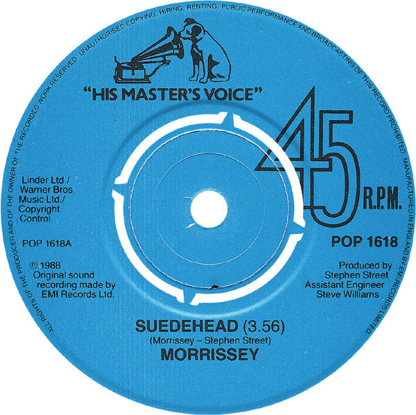 Morrissey | Suedehead (7" single)