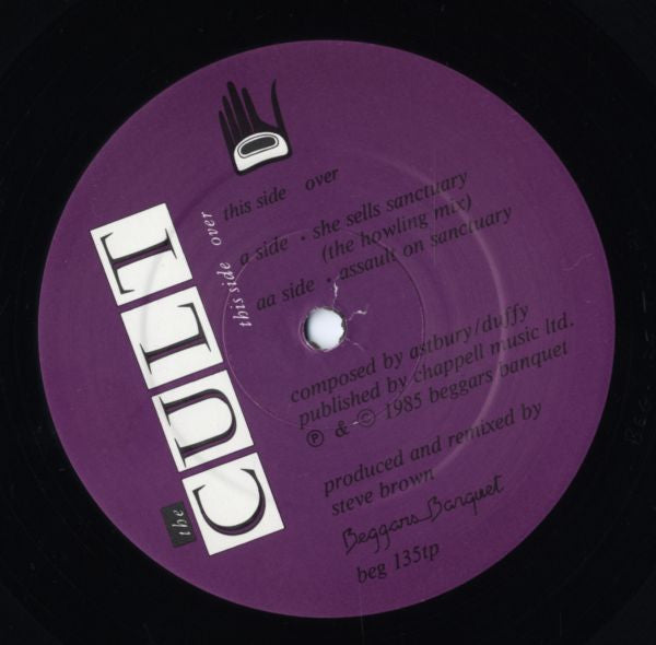 The Cult | She Sells Sanctuary (Howling Mix) (12" single)