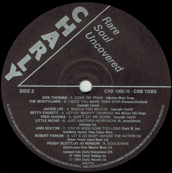 Various | Rare Soul Uncovered (18 Northern Soul Favourites) (12" album)