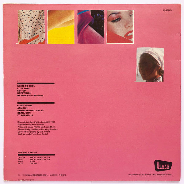 Au Pairs | Playing With A Different Sex (12" album)
