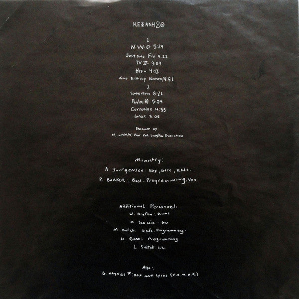 Ministry | ΚΕΦΑΛΗΞΘ (12" album)