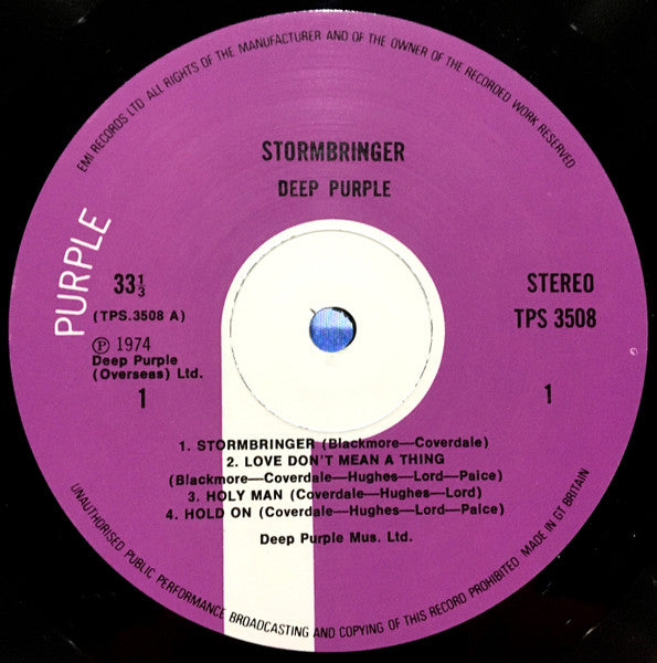 Deep Purple | Stormbringer (12" Album)