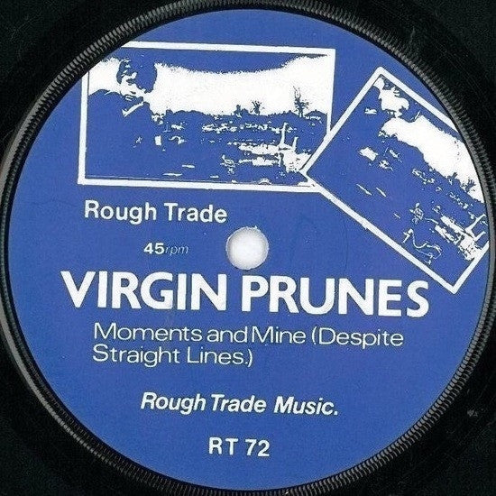 Virgin Prunes | Moments And Mine (Despite Straight Lines) (7" single)