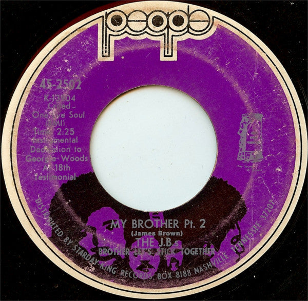 The J.B.'s ‎| My Brother (7" single)