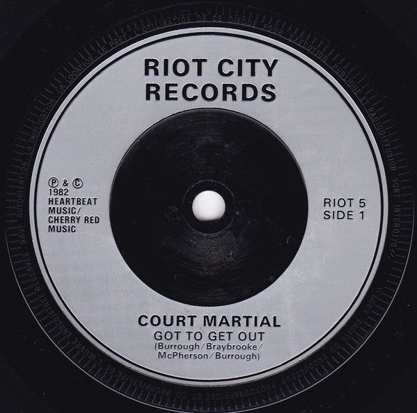 Court Martial | Gotta Get Out EP (7" single)