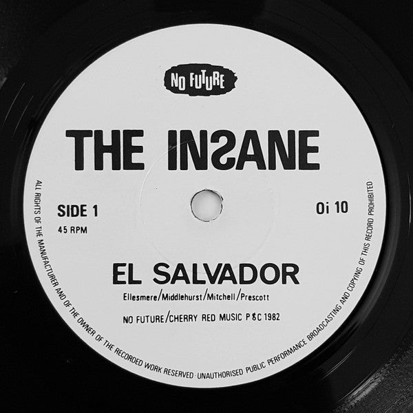 The Insane | El Salvador (7" single)