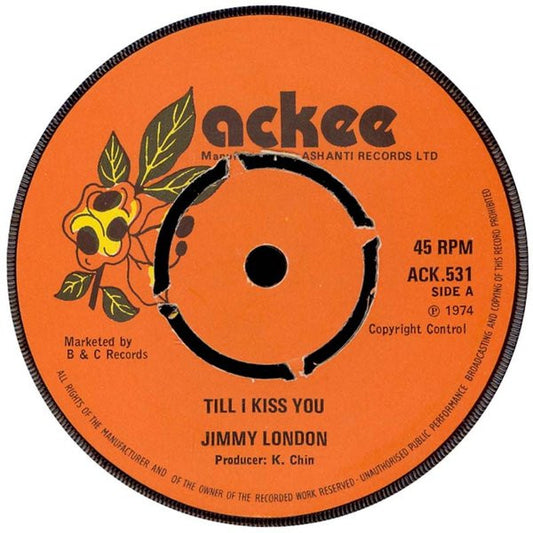 Jimmy London | Till I Kiss You (7" single)