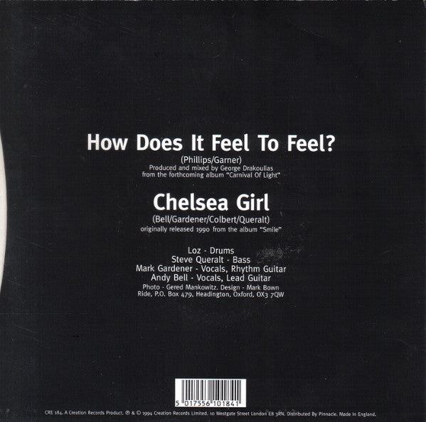 Ride | How Does It Feel To Feel?