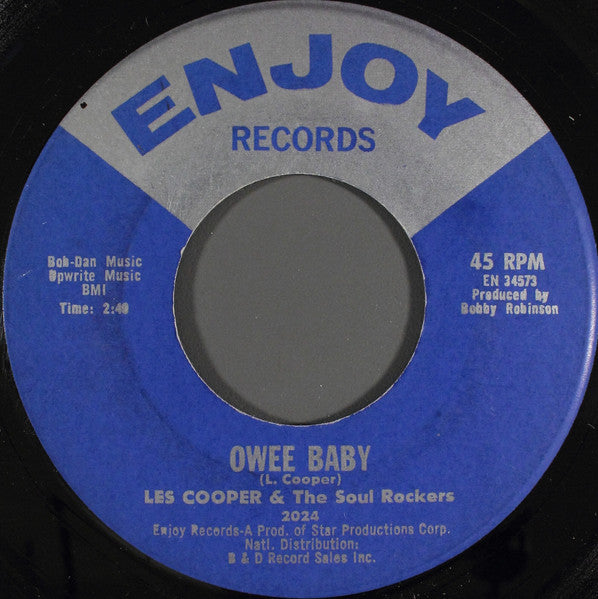 Les Cooper & The Soul Rockers | Let's Do The Boston Monkey (7" single)