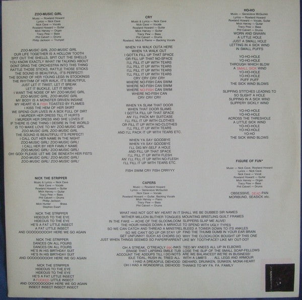 The Birthday Party | Prayers On Fire (12" LP)