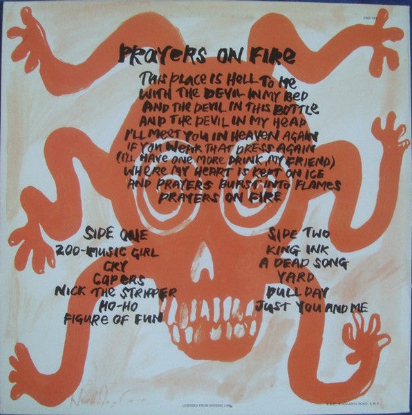 The Birthday Party | Prayers On Fire (12" LP)