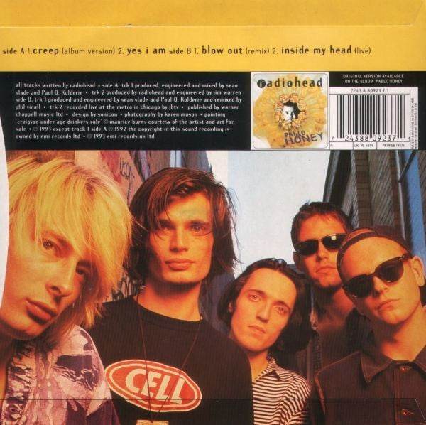 Radiohead | Creep (7 inch single)
