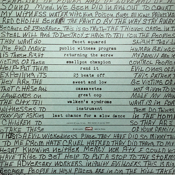 Fugazi | In On The Kill Taker (12" album)