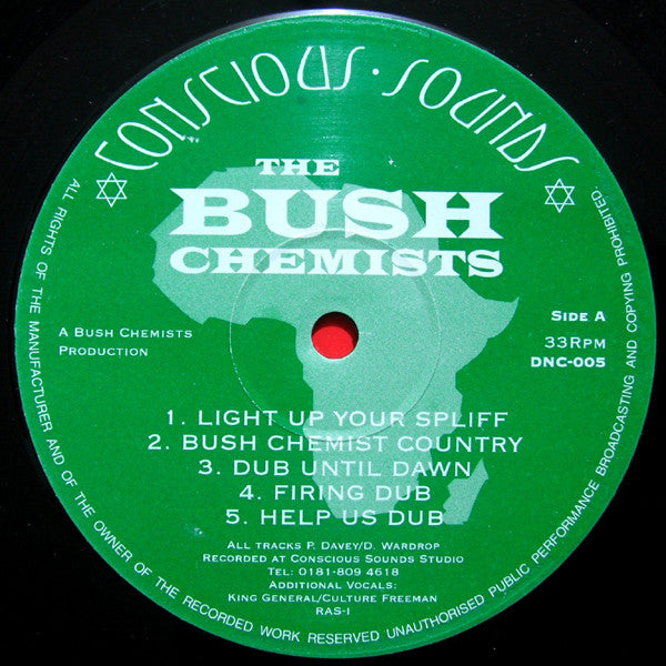 The Bush Chemists | Light Up Your Spliff (12" Album)