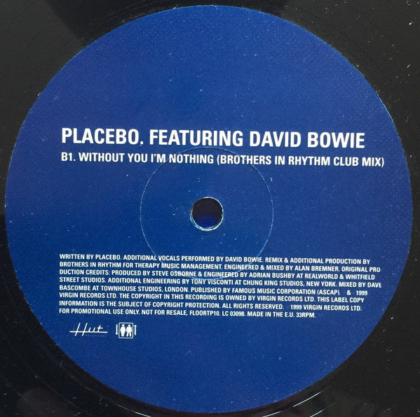 Placebo Featuring David Bowie | Without You I'm Nothing (12" single)