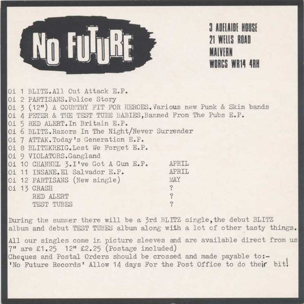 Violators | Gangland... / The Fugitive (7" single)