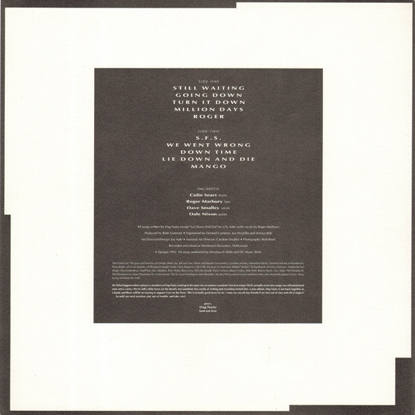 Dag Nasty | Four On The Floor (12" album)