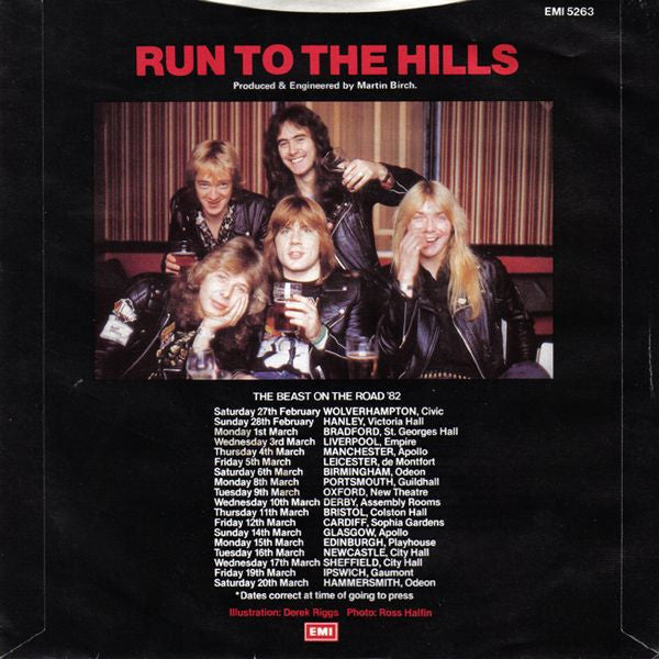 Iron Maiden | Run To The Hills (7" single)