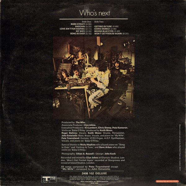 The Who | Who's Next (12" Album)