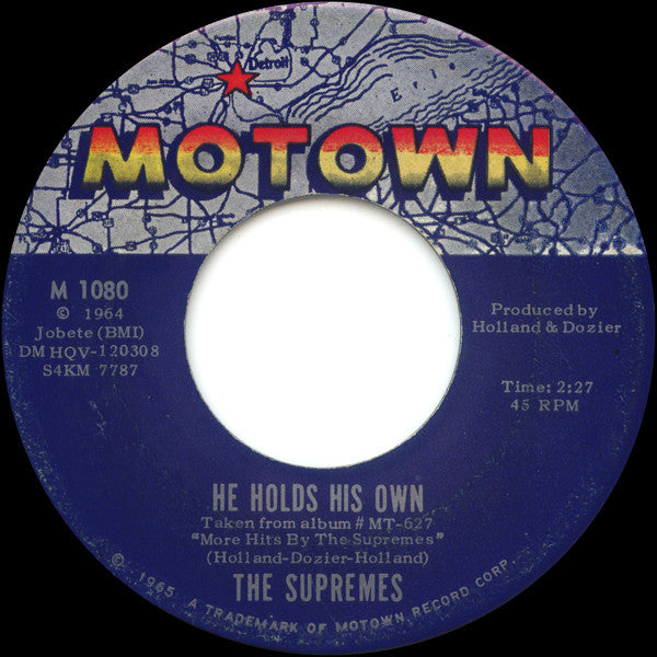 The Supremes | Nothing But Heartaches (7 inch single)