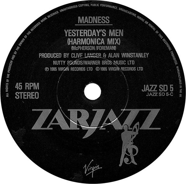 Madness | Yesterday's Men (7" single)
