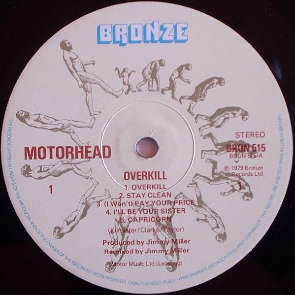 Motörhead | Overkill (12" album)