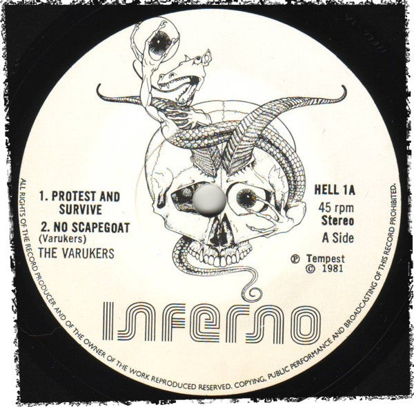 The Varukers | The Varukers E.P. (7" single)