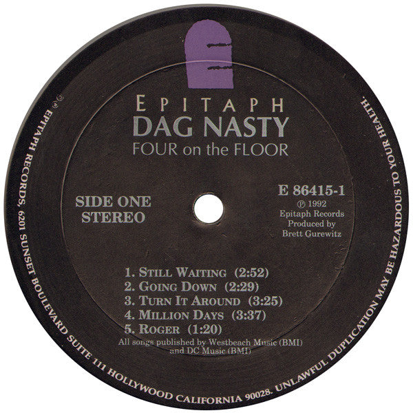 Dag Nasty | Four On The Floor (12" album)