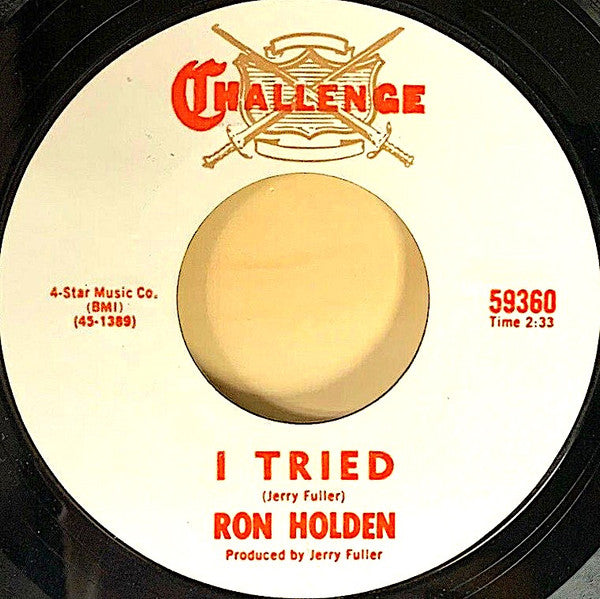 Ron Holden | I Tried / I'll Forgive And Forget (7" single)