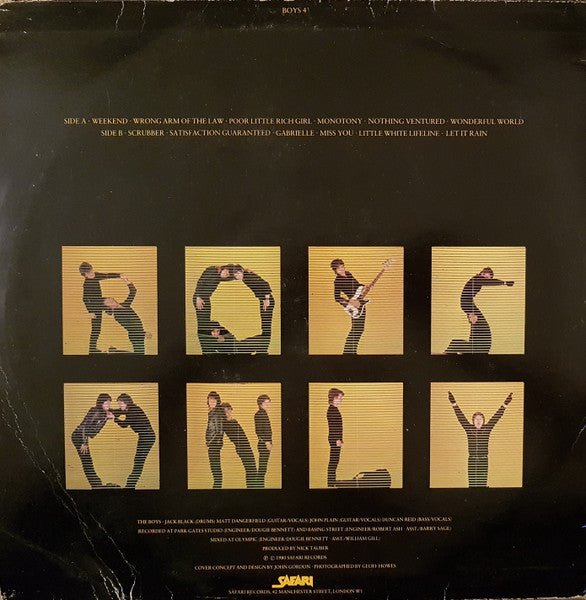 The Boys | Boys Only (12" album)