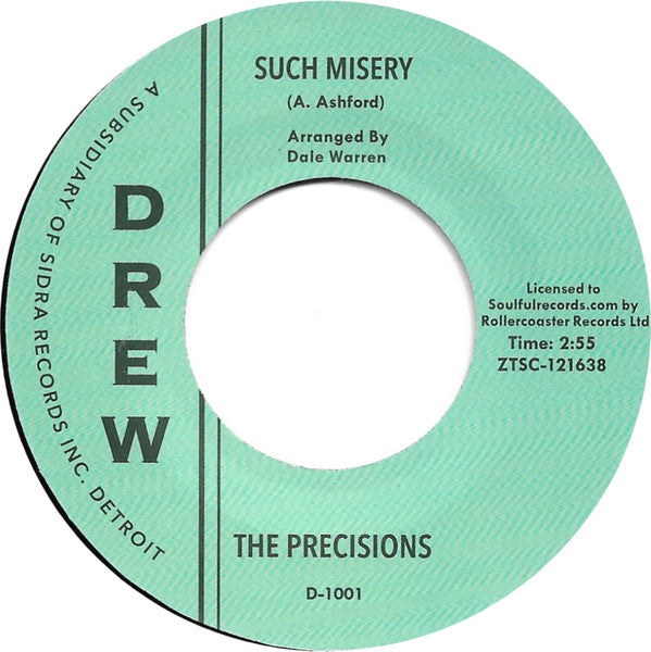 The Precisions | If This Is Love (I'd Rather Be Lonely) (7" single)