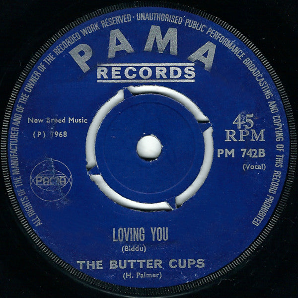 The Butter Cups | If I Love You / Loving You (7" single)