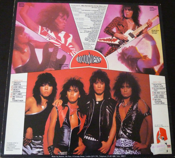 Loudness – Thunder In The East (12" Album)