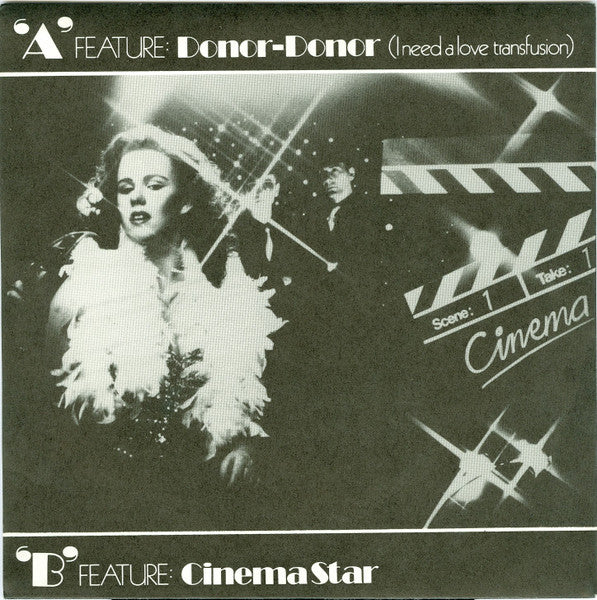 Cinema | Donor-Donor (I Need A Love Tranfusion) (7" single)