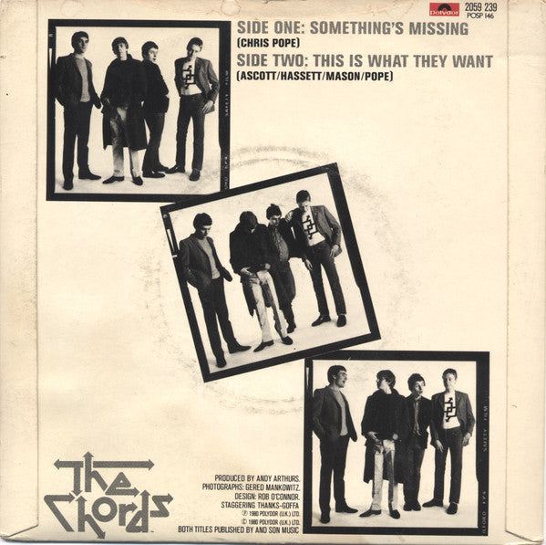 The Chords | Something's Wrong (7" Single)