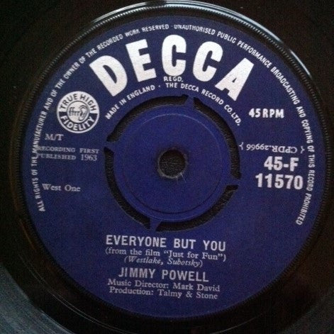 Jimmy Powell | Remember Then (7" single)