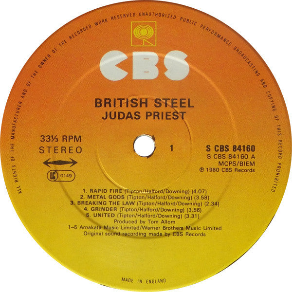 Judas Priest | British Steel (12" Album)
