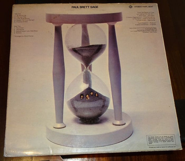 Paul Brett Sage | Paul Brett Sage (12" Album)