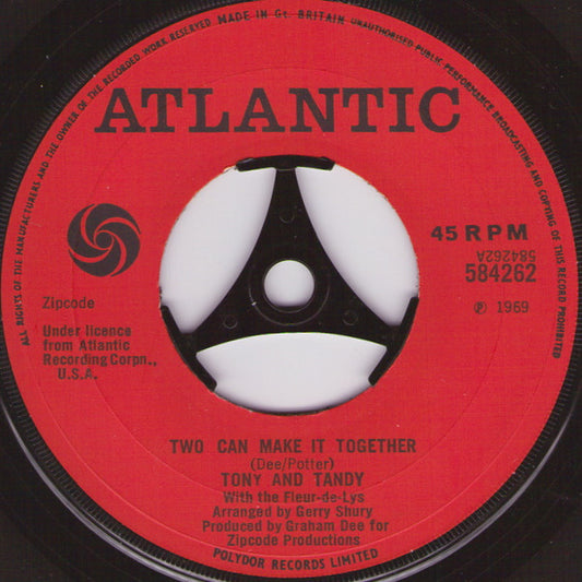 Tony & Tandy |Two Can Make It Together (7 inch single)