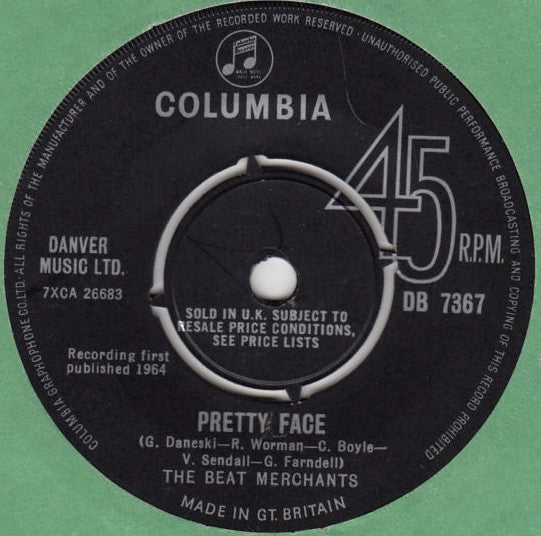 The Beat Merchants | Pretty Face (7" single)
