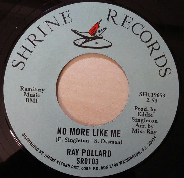 Ray Pollard | This Time / No More Like Me (7" single)