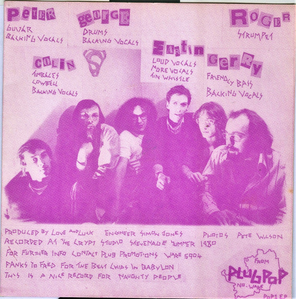 The Plugs (3) | Crackin' Up (7" Single)