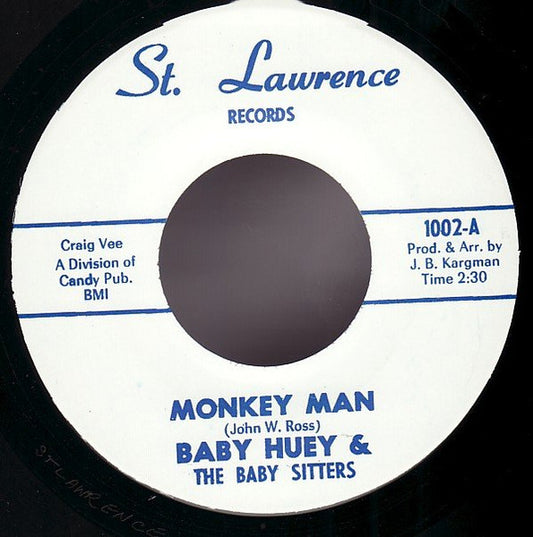 Baby Huey & The Baby Sitters | Monkey Man (7 inch single)
