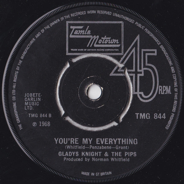 Gladys Knight & The Pips | The Look Of Love (7" single)