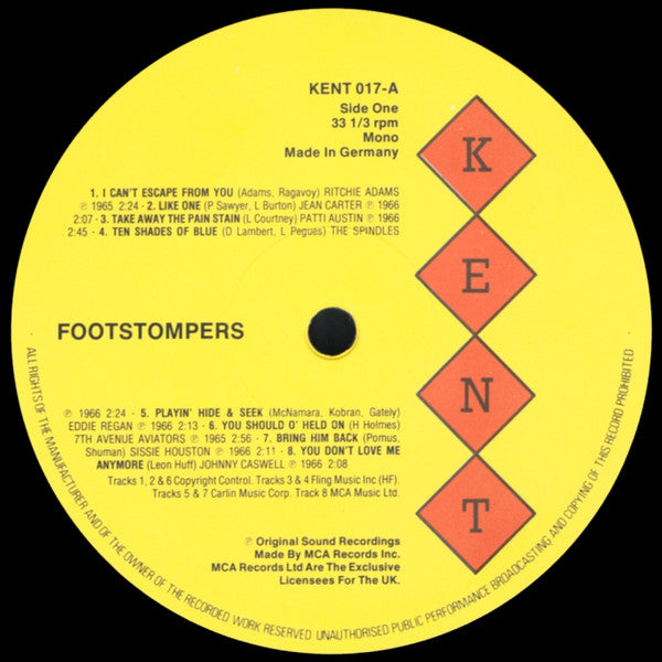 Various | Footstompers (12" album)