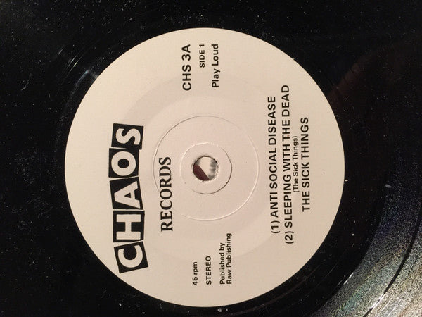 The Sick Things | The Legendary Sick Things E.P. (7 inch single)