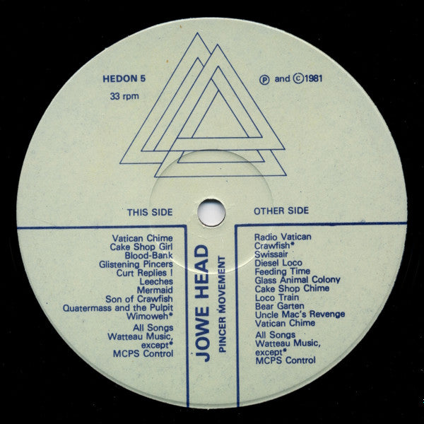 Jowe Head | Pincer Movement (12" album)