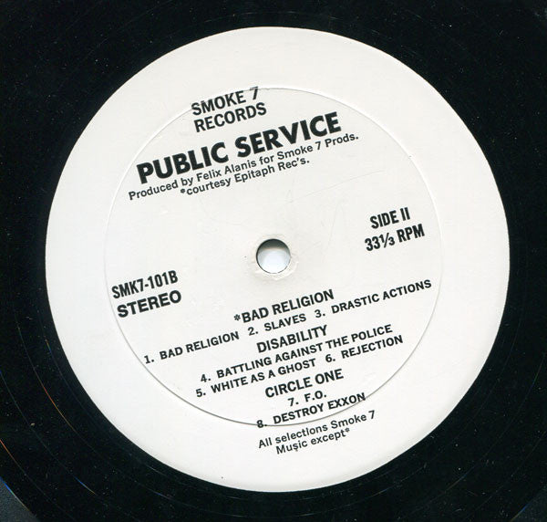 Various | Public Service (12" album)